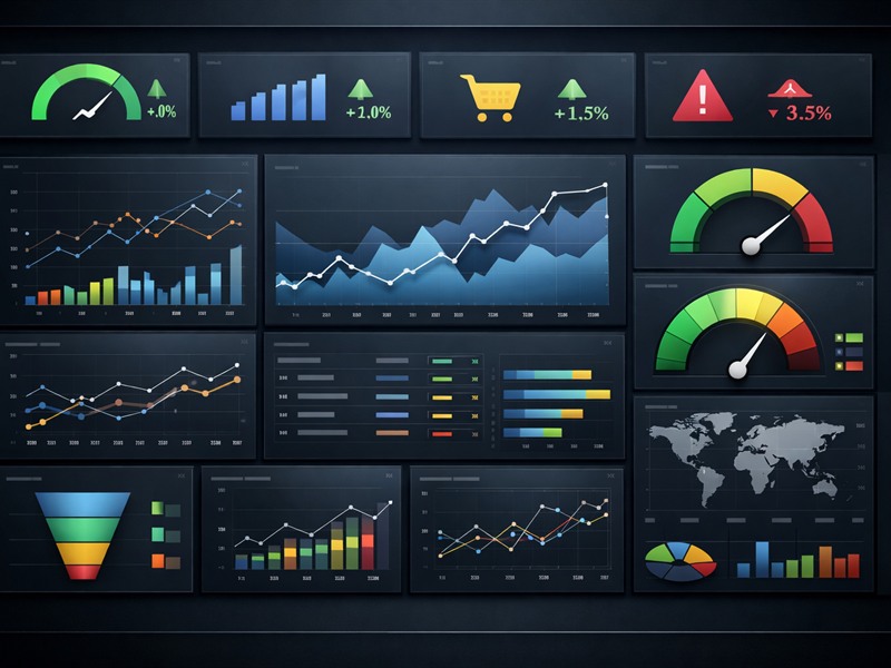 KPI monitoring dashboard
