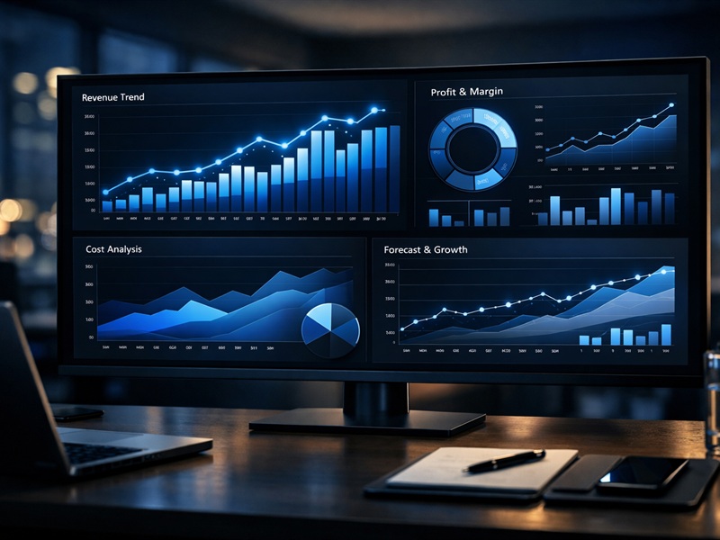Financial reporting analytics project