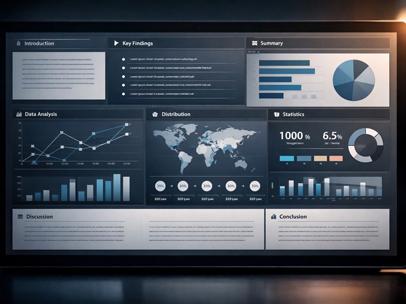 Research report interface