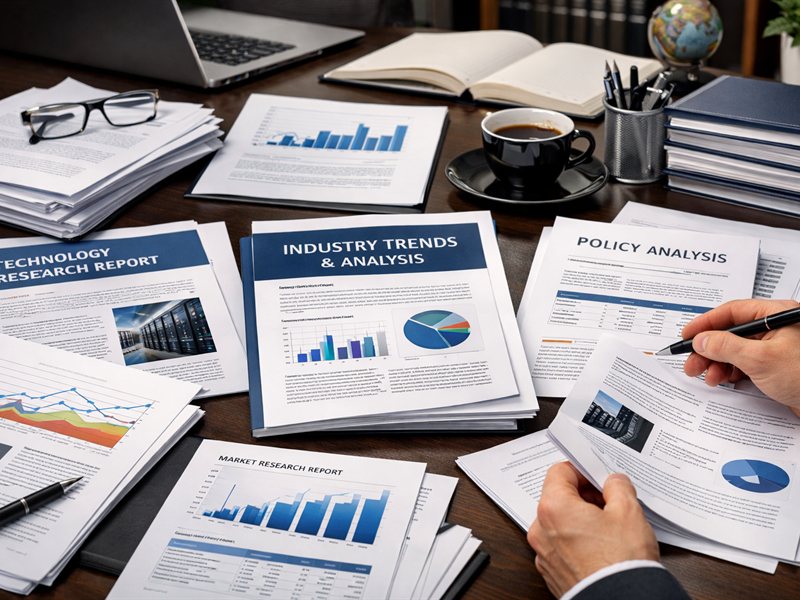 Professional white paper and publication preparation with data-driven reports